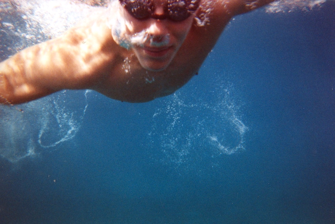 Taking a dip off the BVI's