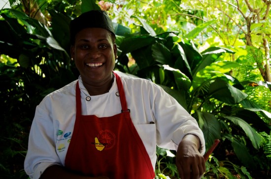 Sandra at The House, Barbados