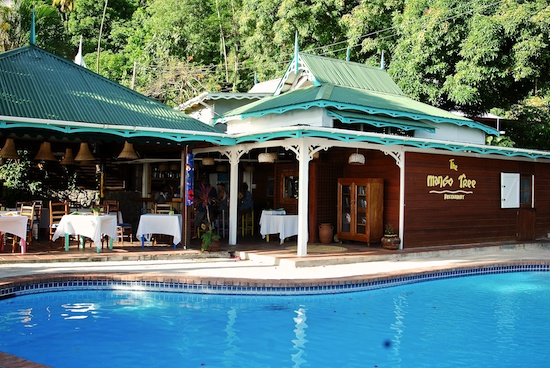 Mango Tree Restaurant at Stonfield Resort St Lucia