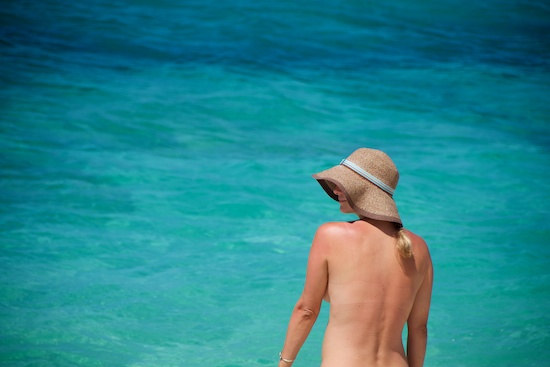 Nude on Long Bay Beach St Maarten