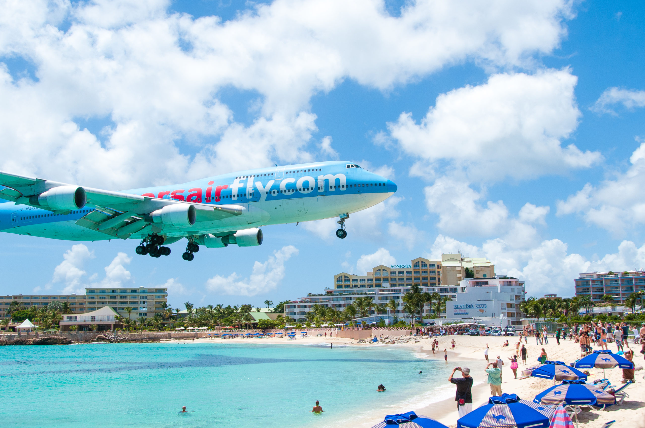 Maho Bay Beach, St. Martin/St. Maarten