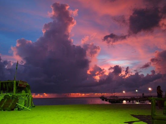 Sunset at Moomba
