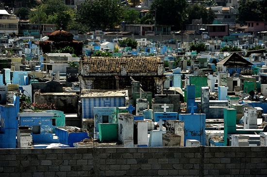 Cemetery in Port-au-Prince, Haiti