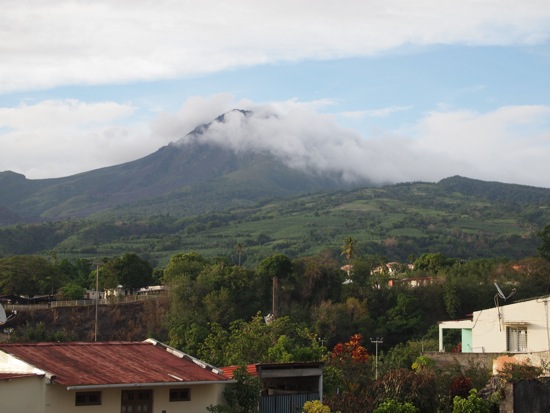 Mt. Pelée Sits Quiet Today