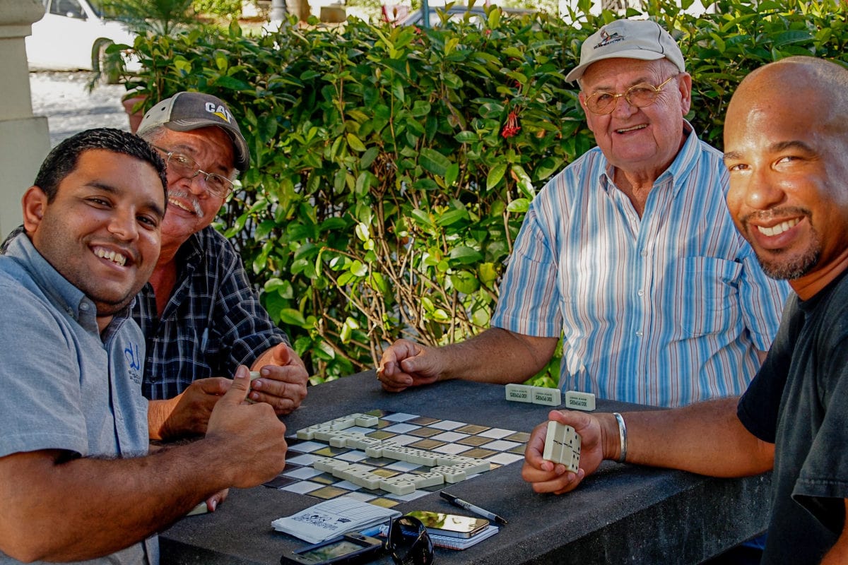Winning at mostly losing playing dominoes with the locals in Old San Juan | SBPR