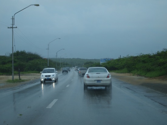 Rain in Aruba
