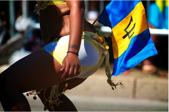 Barbados Flag