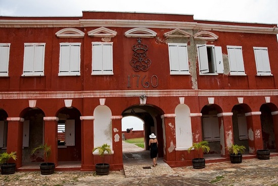 Fort Frederik in Frederiksted, St. Croix