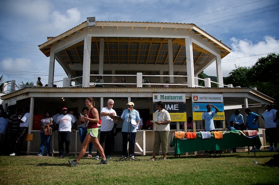 Montserrat Volcano Half-Marathon - 2nd place Erin McNally