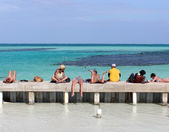 Just chillin' in Belize