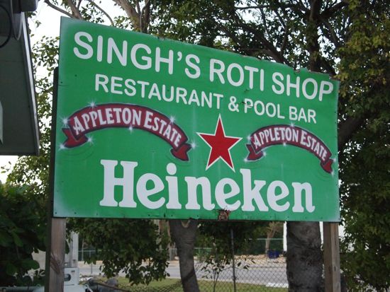 Singh's Roti Shop Grand Cayman