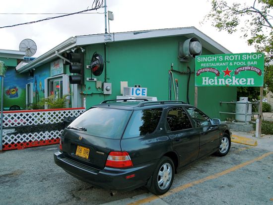 Singh's Roti Shop exterior