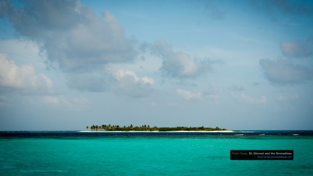 Petite Tabac, Tobago Cays in the Grenadines by Patrick Bennett