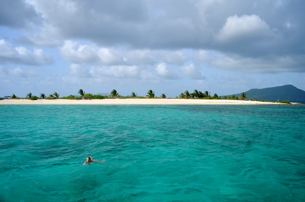 Sandy Island Carriacou by Patrick Bennett