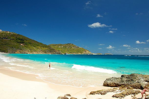 Macaroni Beach on Mustique