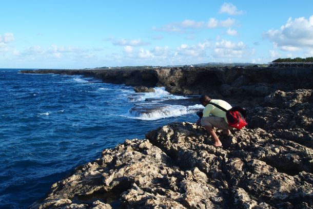 Photographing North Point, Barbados