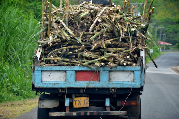 River Antoine Grenada Rum - Sugarcane truck