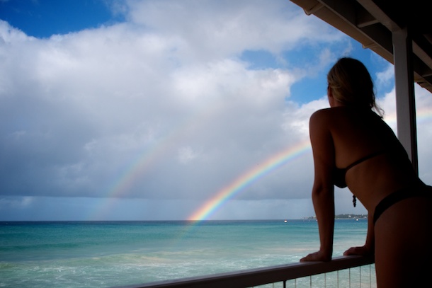 Rainbow's Off Cotton House 2, Barbados by Patrick Bennett Rainbow's Off Cotton House 2, Barbados by Patrick Bennett