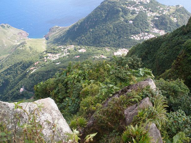 Steep, unforgiving Saba