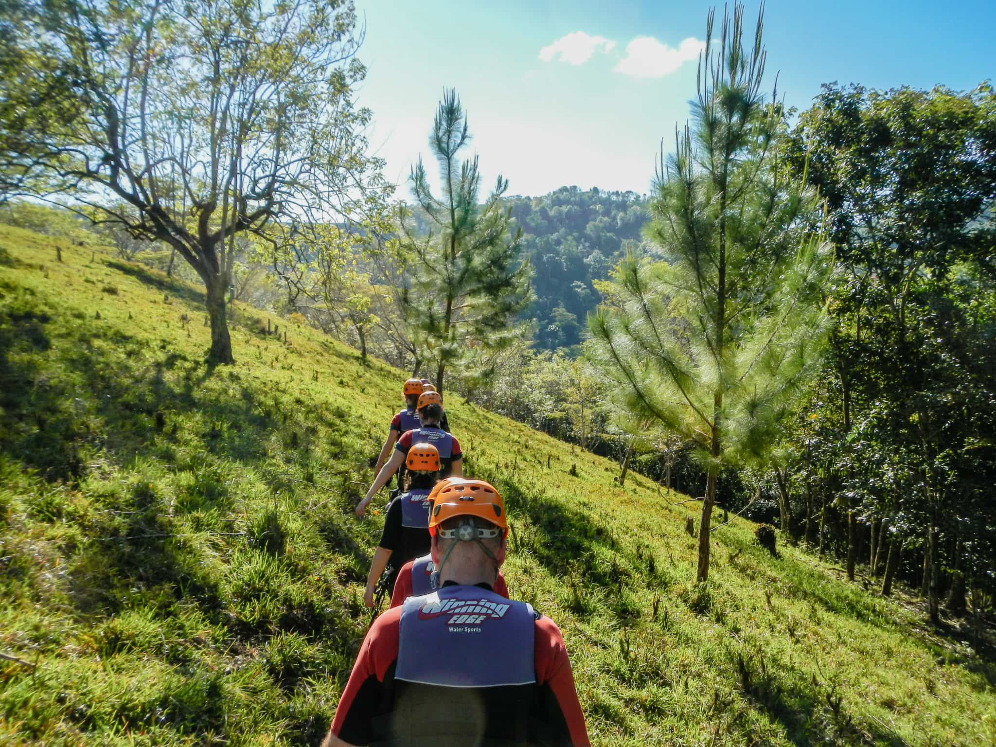 Hike to Ciguapa Falls by Patrick Bennett