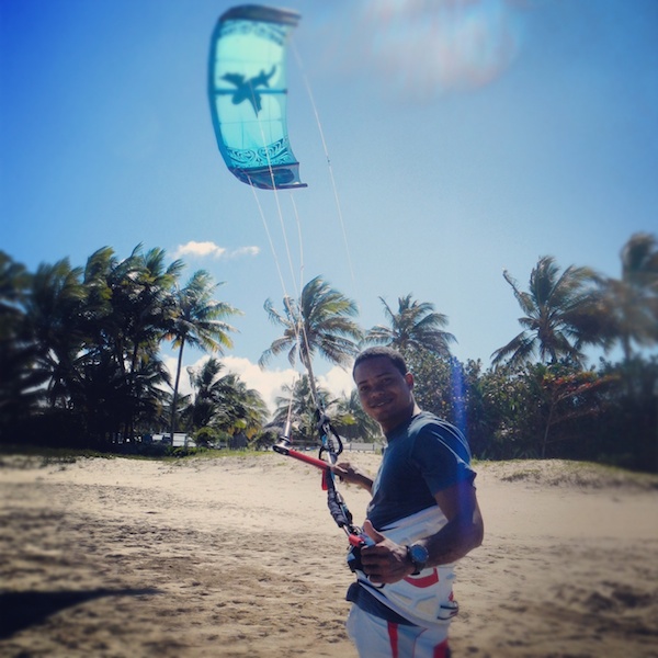 Miguel of Laurel Eastman Kiteboarding by Patrick Bennett