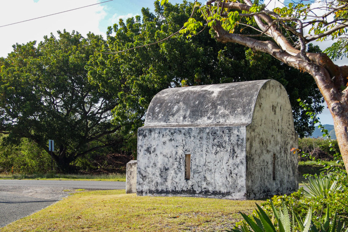 One of the St. Croix Plantation Watch Houses at Betty's Hope