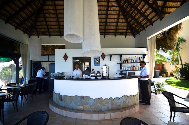 Restaurant at the Velero Beach Resort, Cabarete by Patrick Bennett