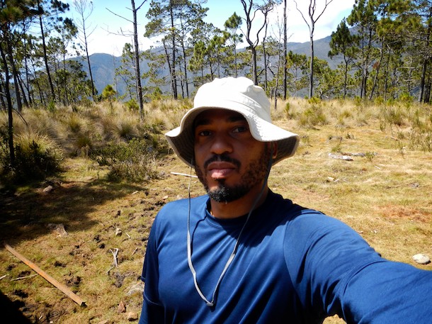 Me Climbing Pico Duarte by Patrick Bennett