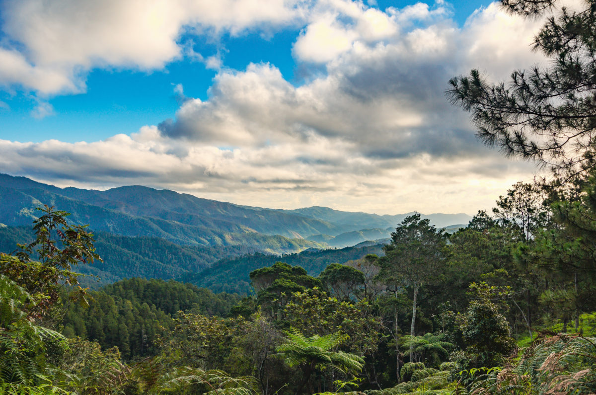 Views climbing Pico Duarte, Dominican Republic