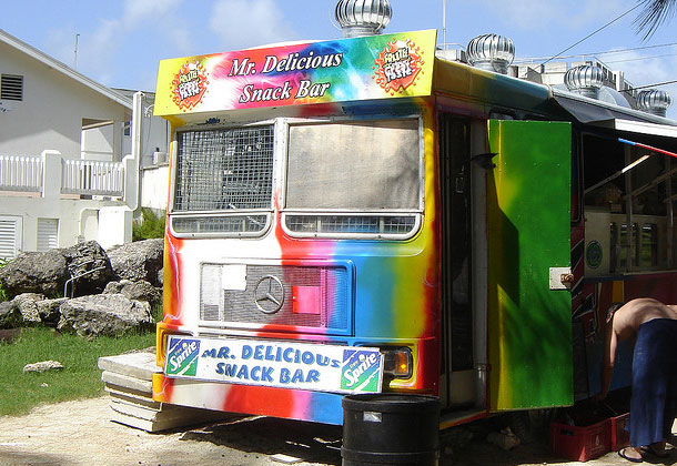 Mr Delicious Snack Bar Barbados by Mike Moradi via Flickr