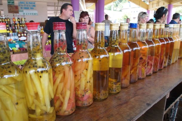 Exotic liqueurs Le Petit Marche