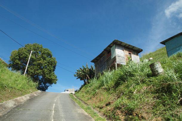 Weeee!! Super-Steep Paramin Hills Roads, Trinidad