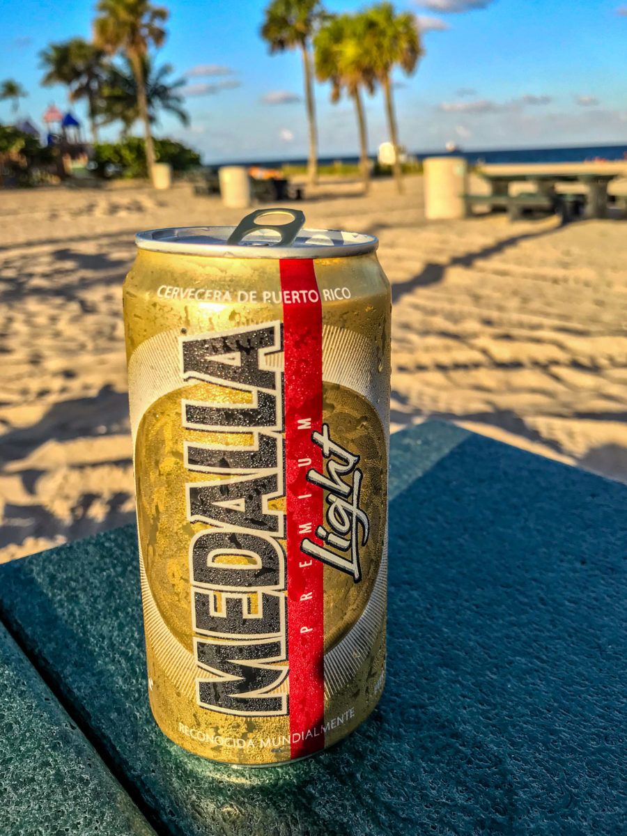 Medalla en la Playa