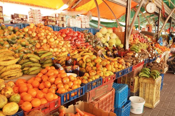 Produce on the Punda