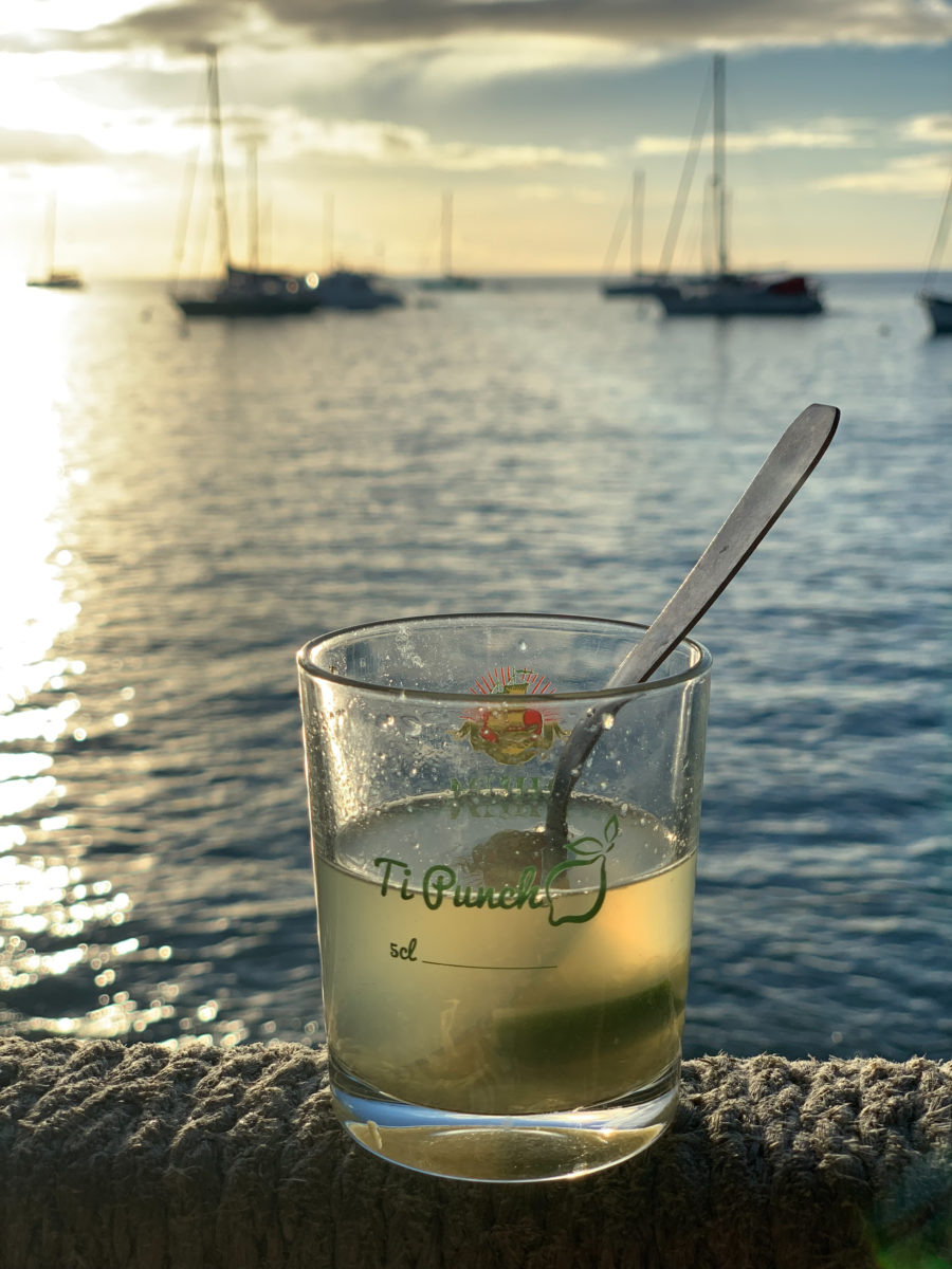 Ti' Punch by the sea