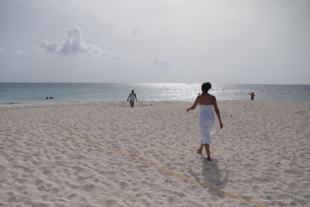 Sandy Island Beach Pristine white sand beach