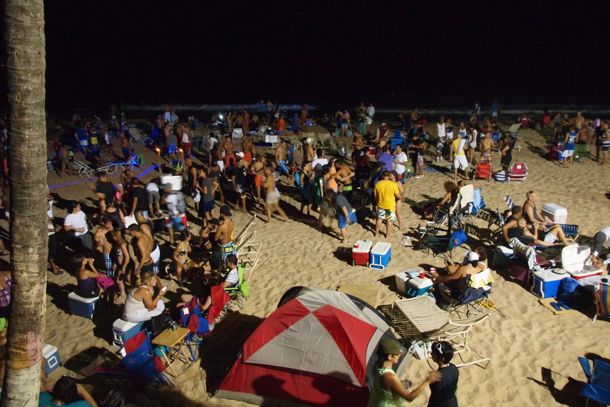 Noche de San Juan 8pm on Condado Beach Noche de San Juan 8pm on Condado Beach