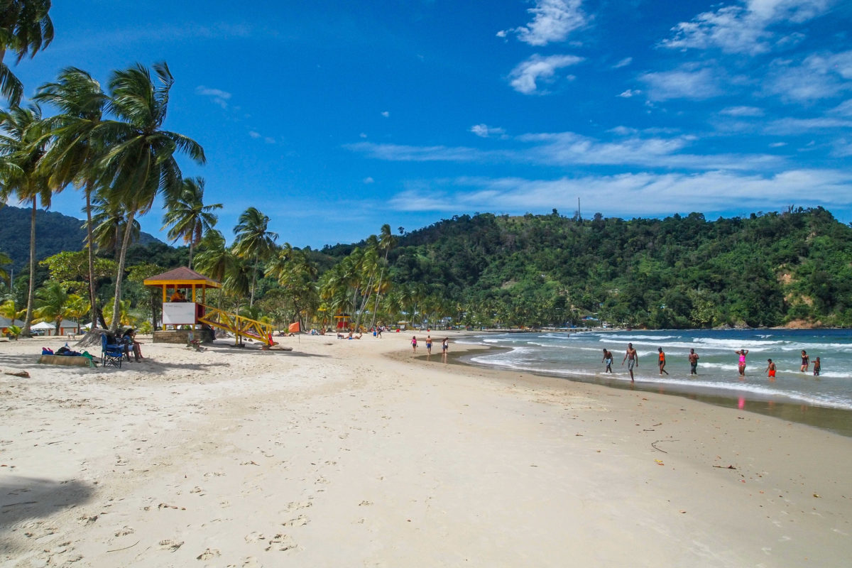 Beautiful Maracas Beach, Trinidad