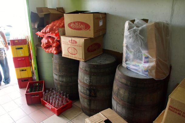 Barb's rum barrels Barb's barrels