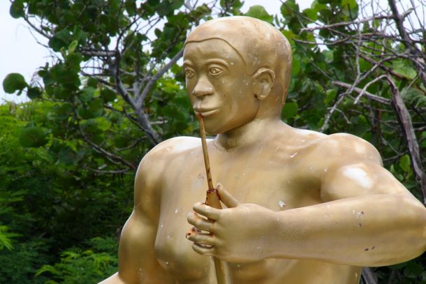 Golden tribute to Pompey's slave rebellion in Exuma, The Bahamas | SBPR