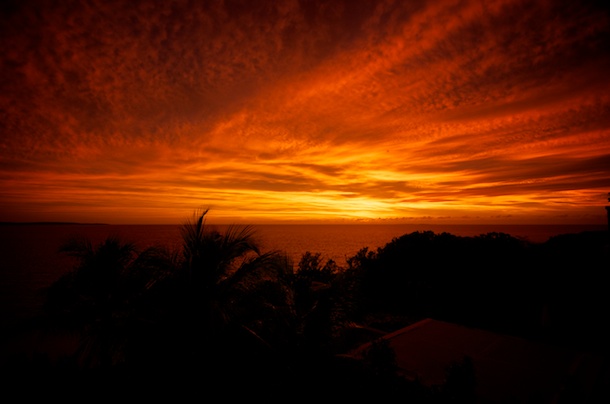 Sunset at Àni Villas, Anguilla by Patrick Bennett