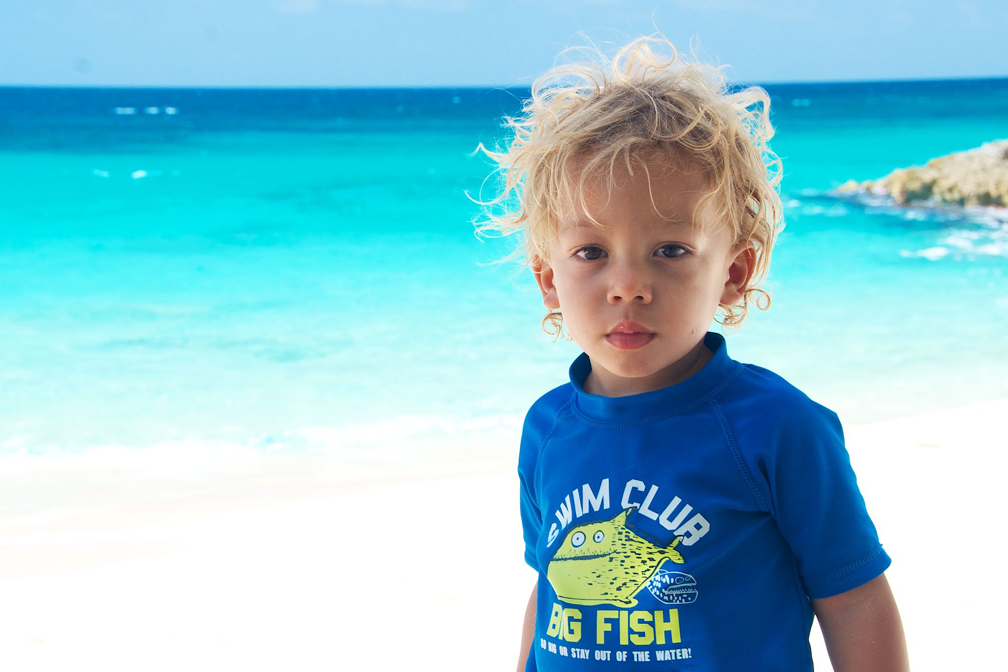 Trinidad Traveling Toddler in Angiuilla