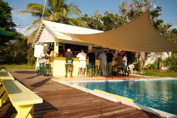 Poolside at Pineapples