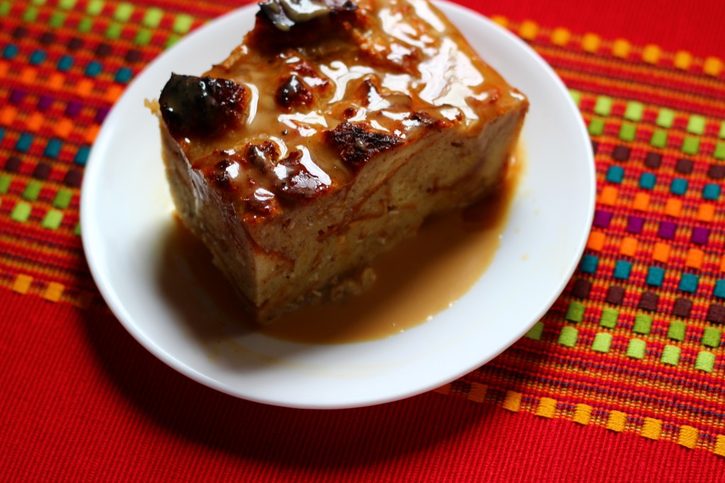 Coquito Bread Pudding by The Crucian Contessa