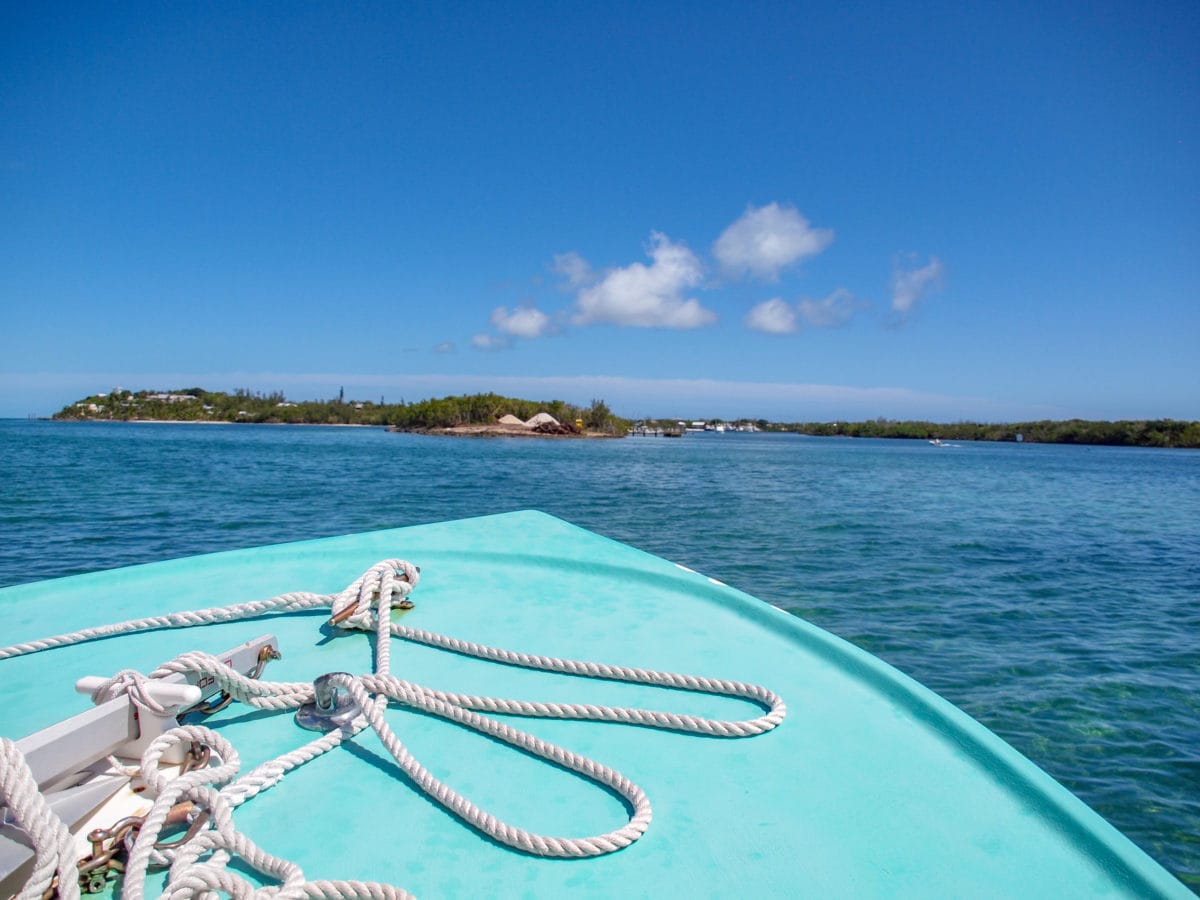 Entering White Sound en route to The Green Turtle Club, Abaco | SBPR