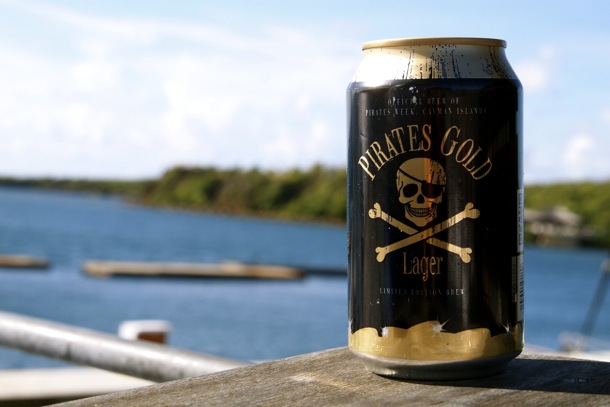 Pirates Gold Lager Beer from The Cayman Islands/SBPR