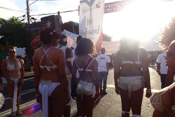 Honoring country before the chaos at Trinidad Carnival 2013/SBPR