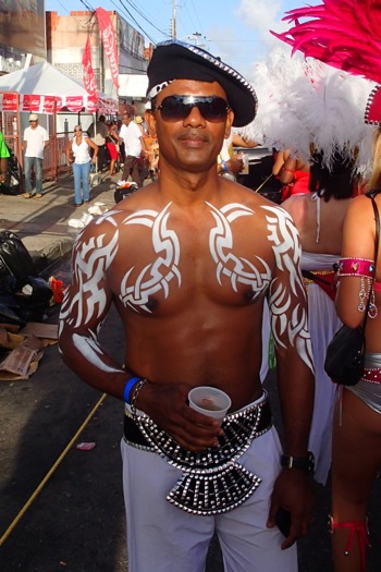 Man art at Trinidad Carnival 2013/SBPR