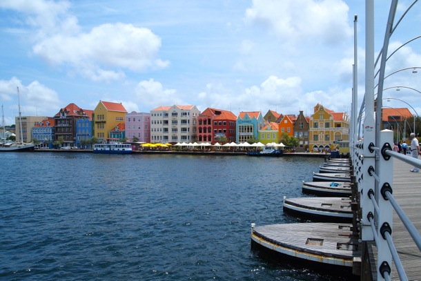 View of the Punda waterfront district in Willemstad, Curacao/SBPR