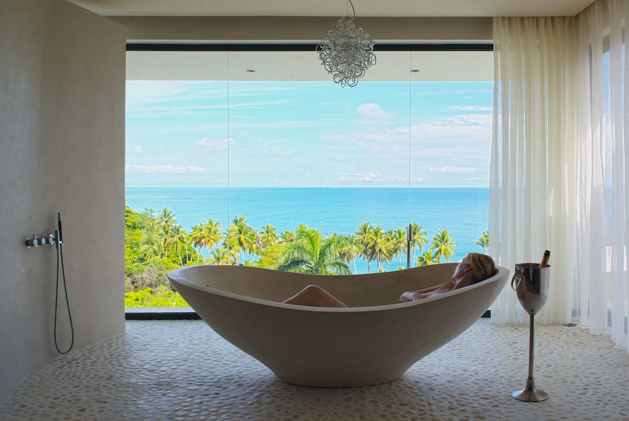 Dominican Republic Villa MD House Bath by Patrick Bennett